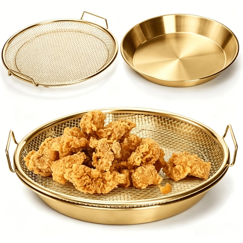 Gold Heavy Duty Deep Fryer Rac - Kitchen Gadgets Gold review and price