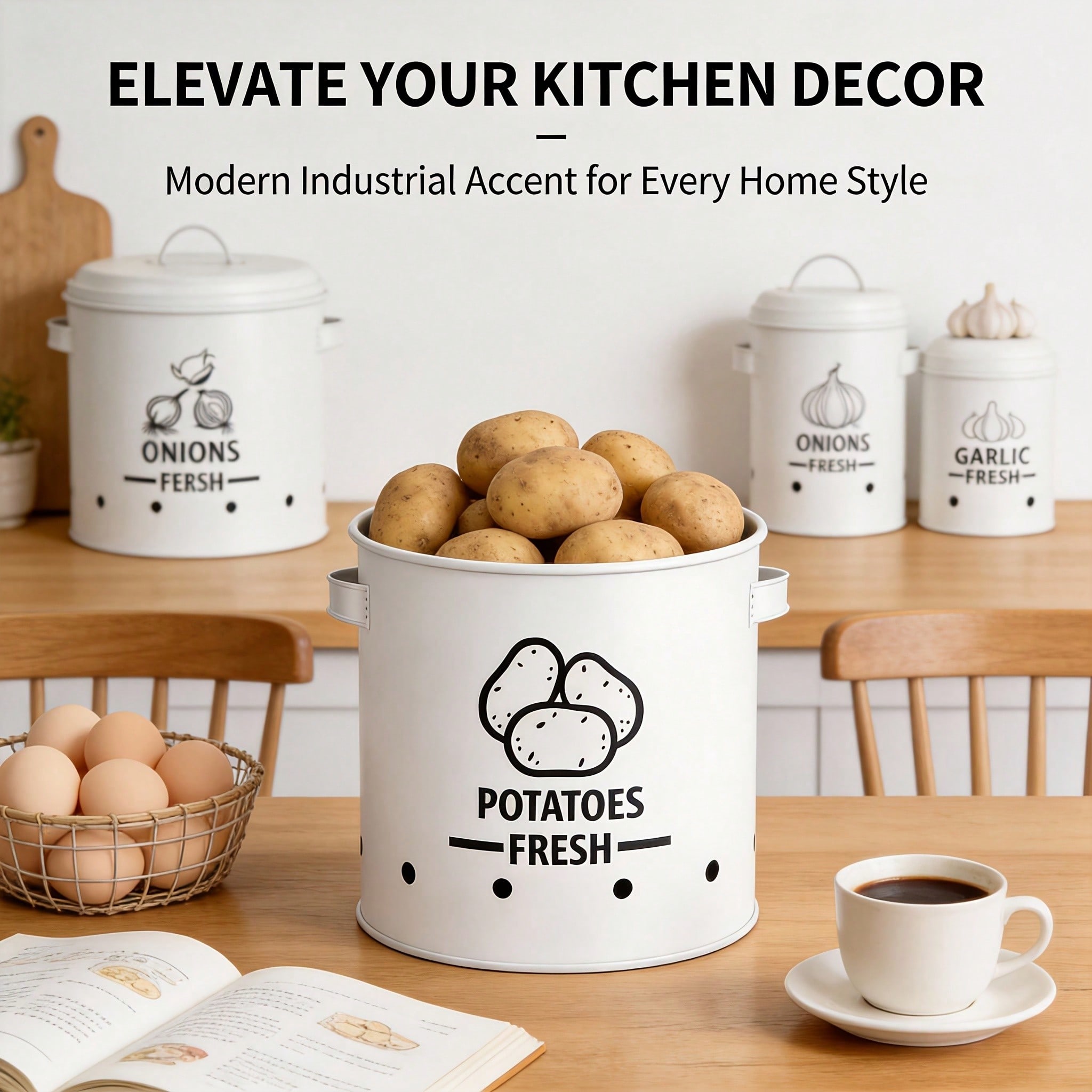 Potato Onion Garlic Storage Bi - Kitchen Gadgets Organizer review and price