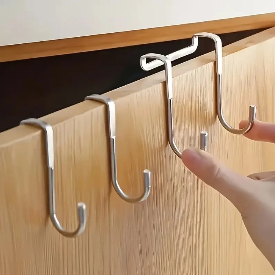 1/5pcs Stainless Steel Double  - Kitchen Gadgets Organizer review and price